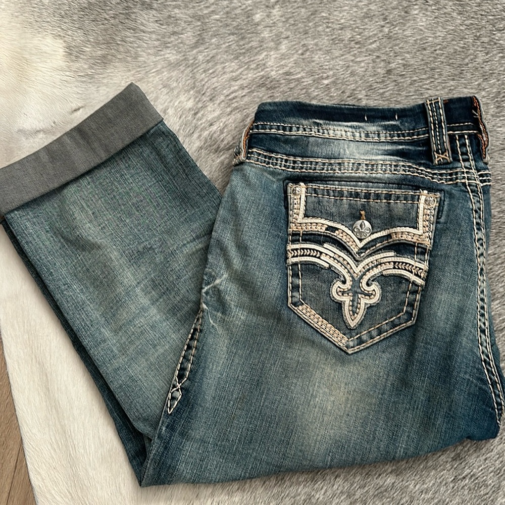 Rock Revival Easy crop jeans